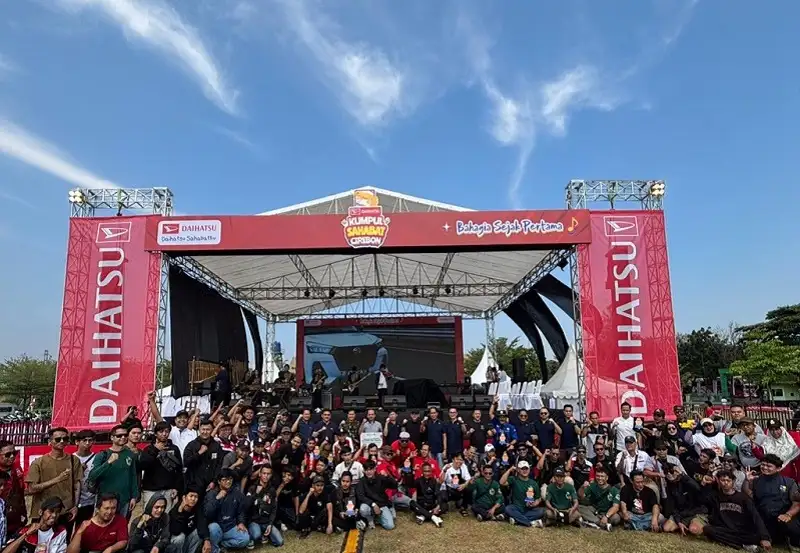 Cirebon Jadi Tuan Rumah Daihatsu Kumpul Sahabat 2025