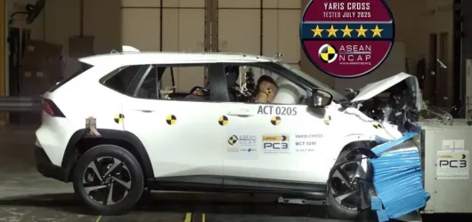 Toyota Yaris Cross Tembus Rating Tertinggi ASEAN NCAP
