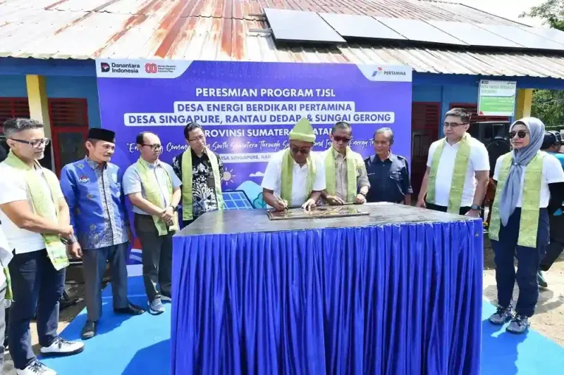 Pertamina Luncurkan Desa Energi Berdikari di Sumsel: Wujudkan Kemandirian Energi dari Desa!