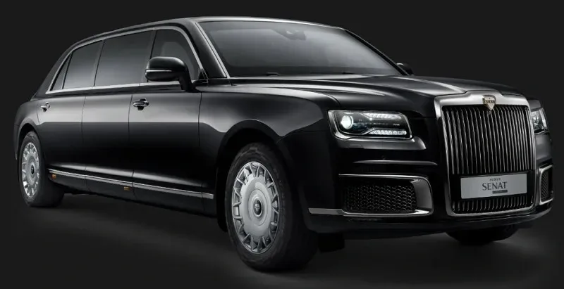 Intip Spesifikasi Mewah Mobil Anti Peluru yang Dinaiki Putin dan Kim Jong Un!