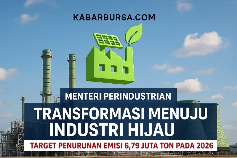 Industri Indonesia Lebih Hijau! Kemenperin Pacu Penurunan Emisi 6,79 Juta Ton