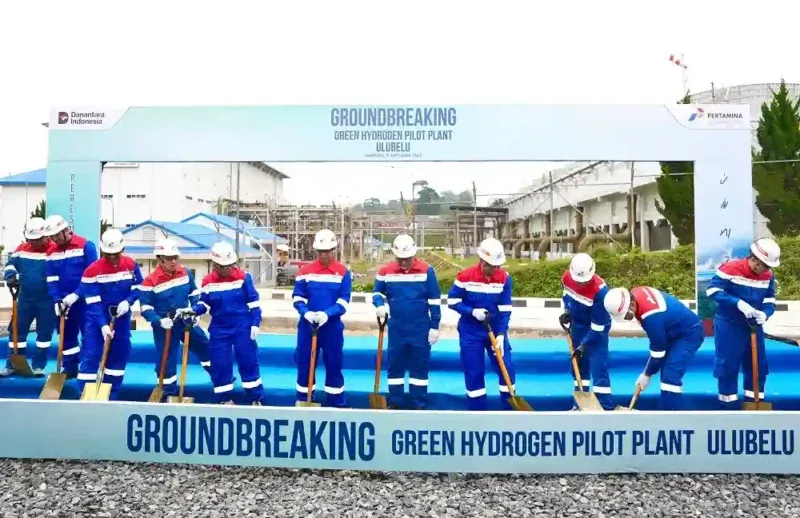 Pertamina Kembangkan Energi Hijau: Groundbreaking Pilot Plant Green Hydrogen di Ulubelu!