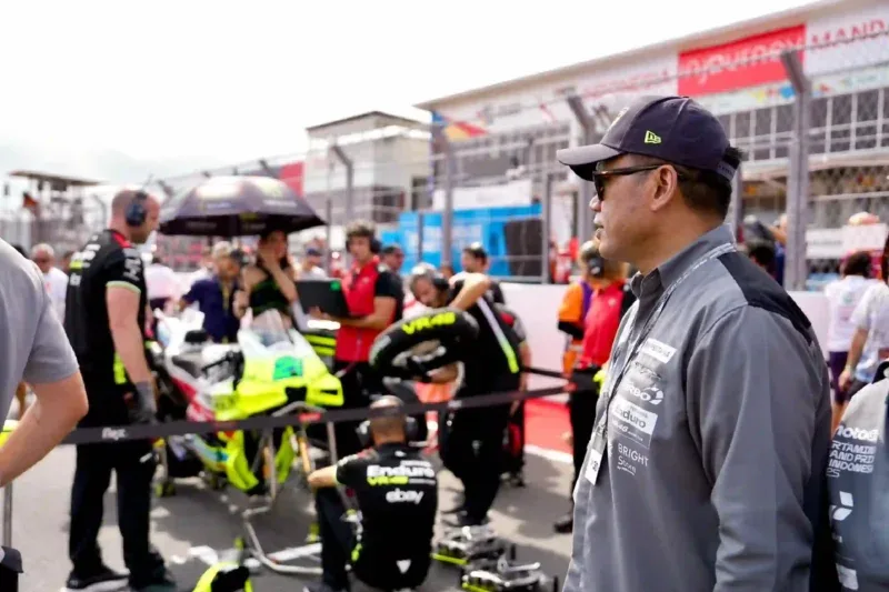Kunjungan Mencurigakan! Dirut Pertamina Ditemukan di Paddock Tim VR46 di MotoGP Mandalika