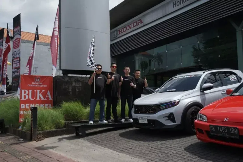 Denpasar Geger! Komunitas Honda Serbu Honda Culture Indonesia 2025