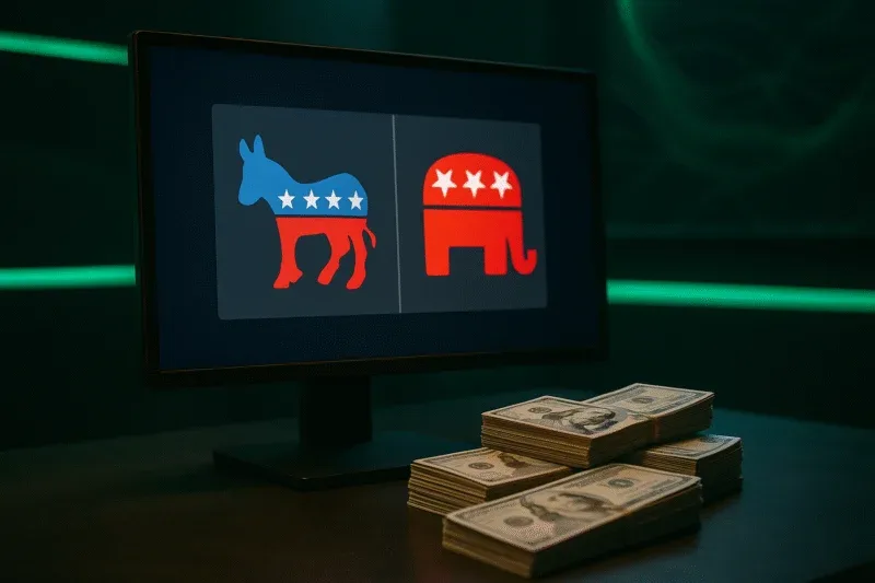 Dana Fantastis 263 Juta Digalang Mesin Politik Kripto untuk Pemilu Paruh Waktu AS 2026