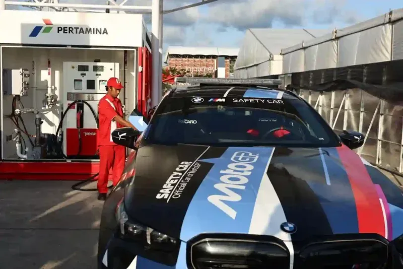 Safety Car MotoGP Ngebut Gila-Gilaan di Mandalika Berkat Pertamax Turbo!