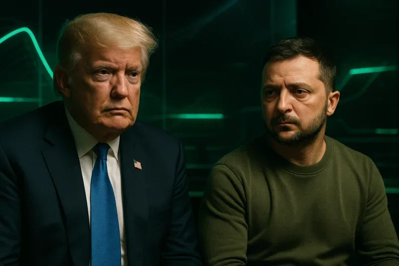 Zelenskiy dan Trump Gelar Pertemuan Rahasia di Washington, Intip Isu Panas yang Dibahas!