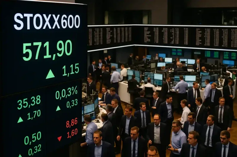 STOXX 600 Ikut Meroket, Terbawa Euforia Wall Street!