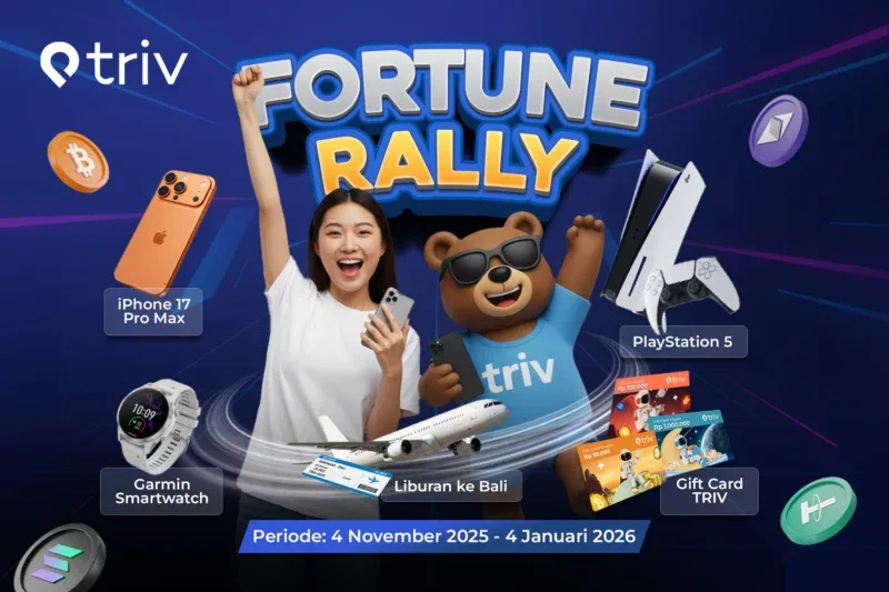 Raih iPhone 17 Pro Max Liburan ke Bali di Event Fortune Rally TRIV Exchange!