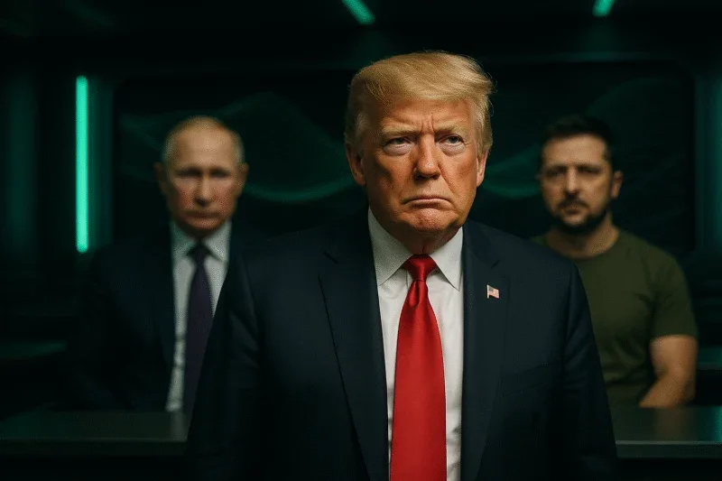 Kesepakatan Damai Hampir Terwujud! Trump Ajak Putin dan Zelenskiy Bertemu di Tahap Akhir