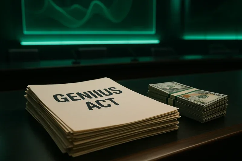 Wall Street Berpolemik: GENIUS Act Bakal Picu Ledakan