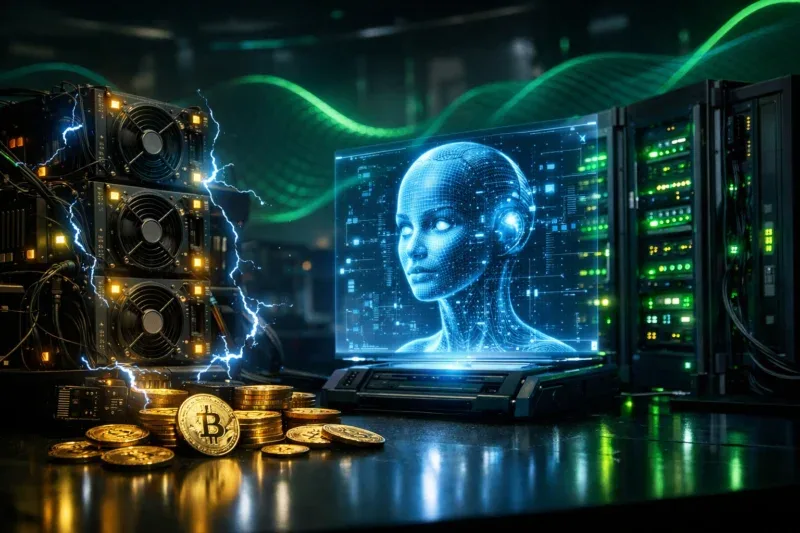 Pemegang Saham Desak Miner Bitcoin Beralih ke AI, Demi Gerek Harga Saham!