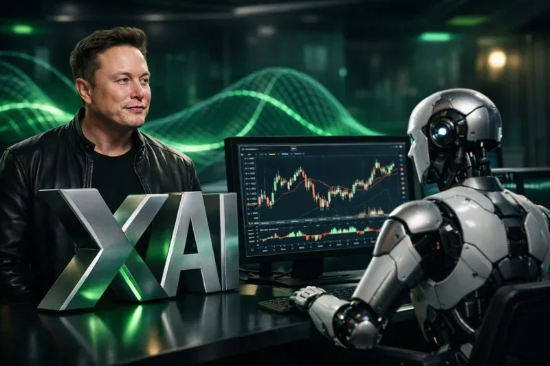 Elon Musk Rekrut Jagoan Kripto, xAI Siapkan AI Master Trader!